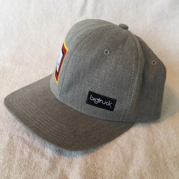 Northstar California bigtruck SnapBack hat flat bill trucker cap 6 panel style - Picture 2 of 12